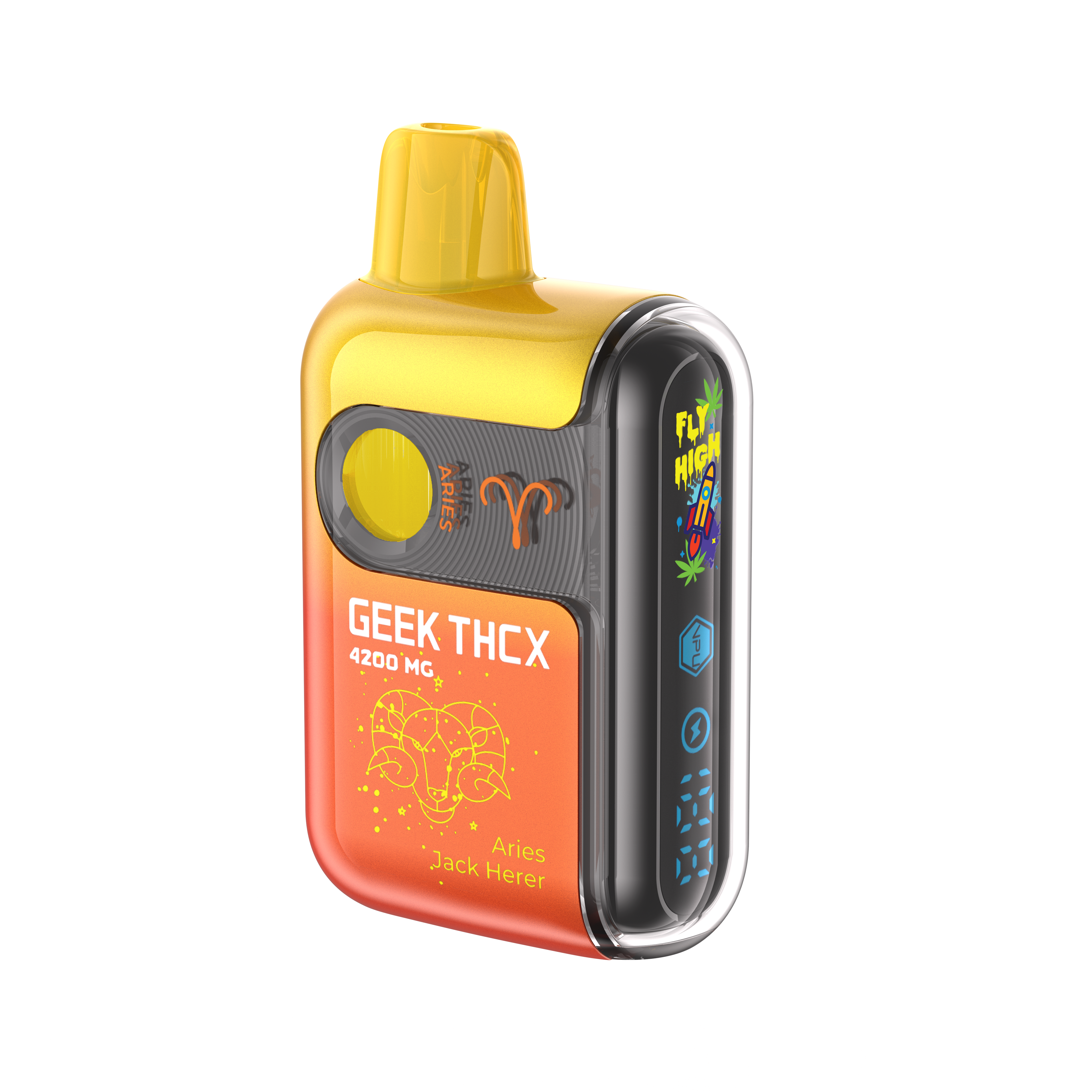 THC-A Melted Diamonds - Aries - Jack Herer 4.20 Grams Disposable Sativa