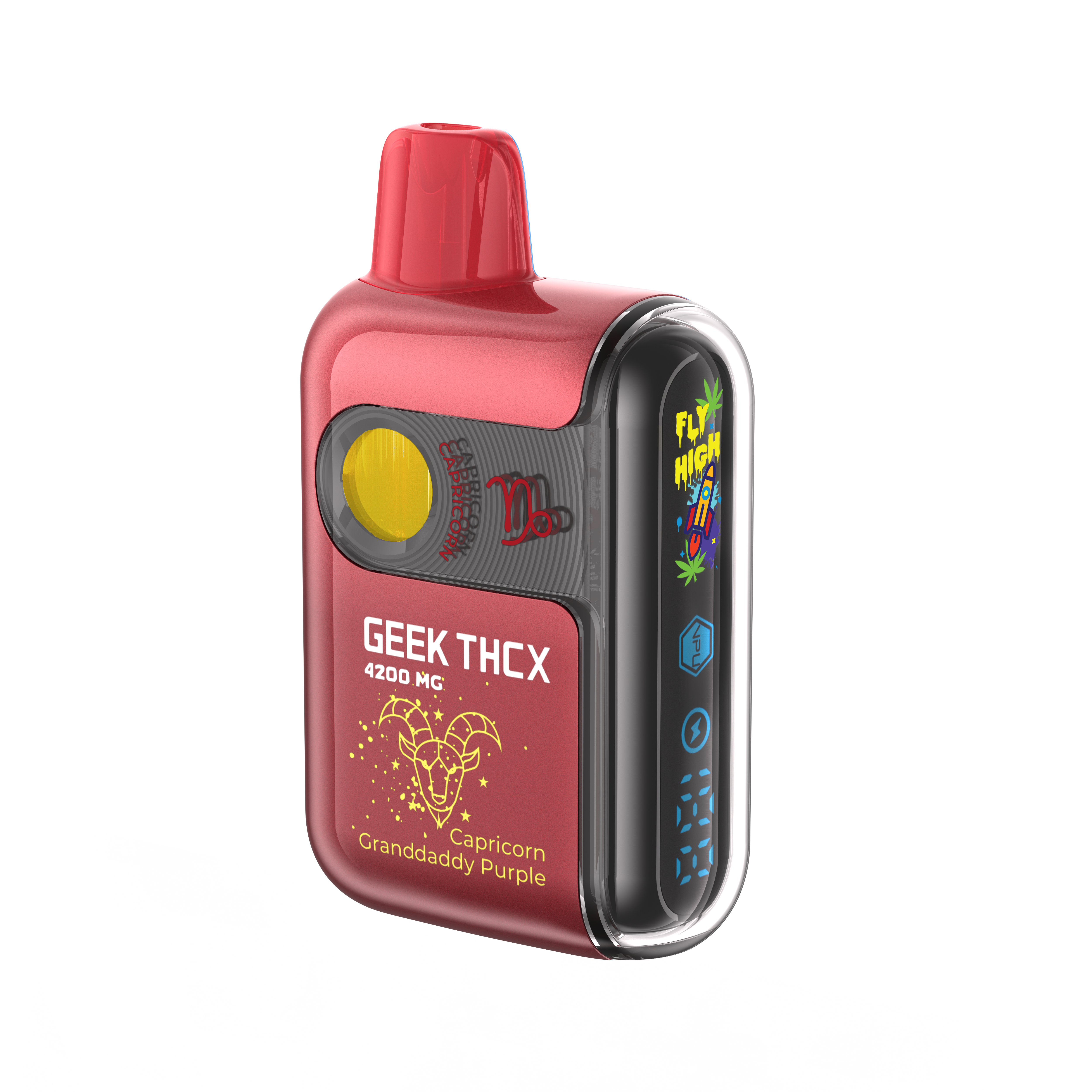 THC-A Melted Diamonds - Capricorn - Granddaddy Purple 4.20 Grams Disposable Indica