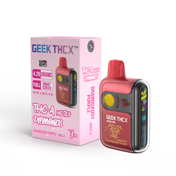 Geek Bar Zodiac Flavors Capricorn sour apricot GEEK FIRE AF Product Page Template GEEK THCX Geek Bar Zodiac Flavors Capricorn sour apricot GEEK FIRE AF Product Page Template GEEK THCX