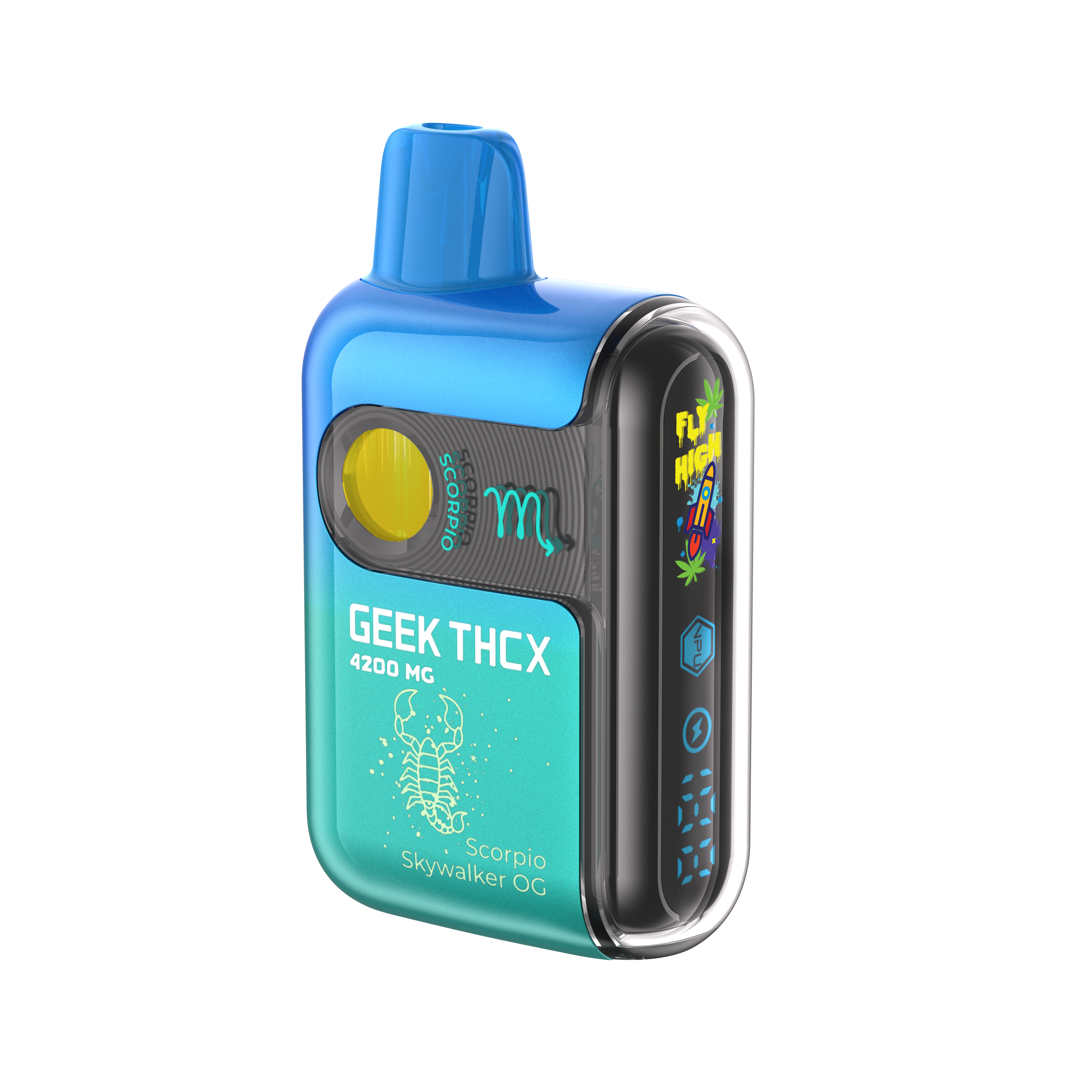 THC-A Melted Diamonds - Scorpio -Skywalker OG 4.20 Grams Disposable Hybrid