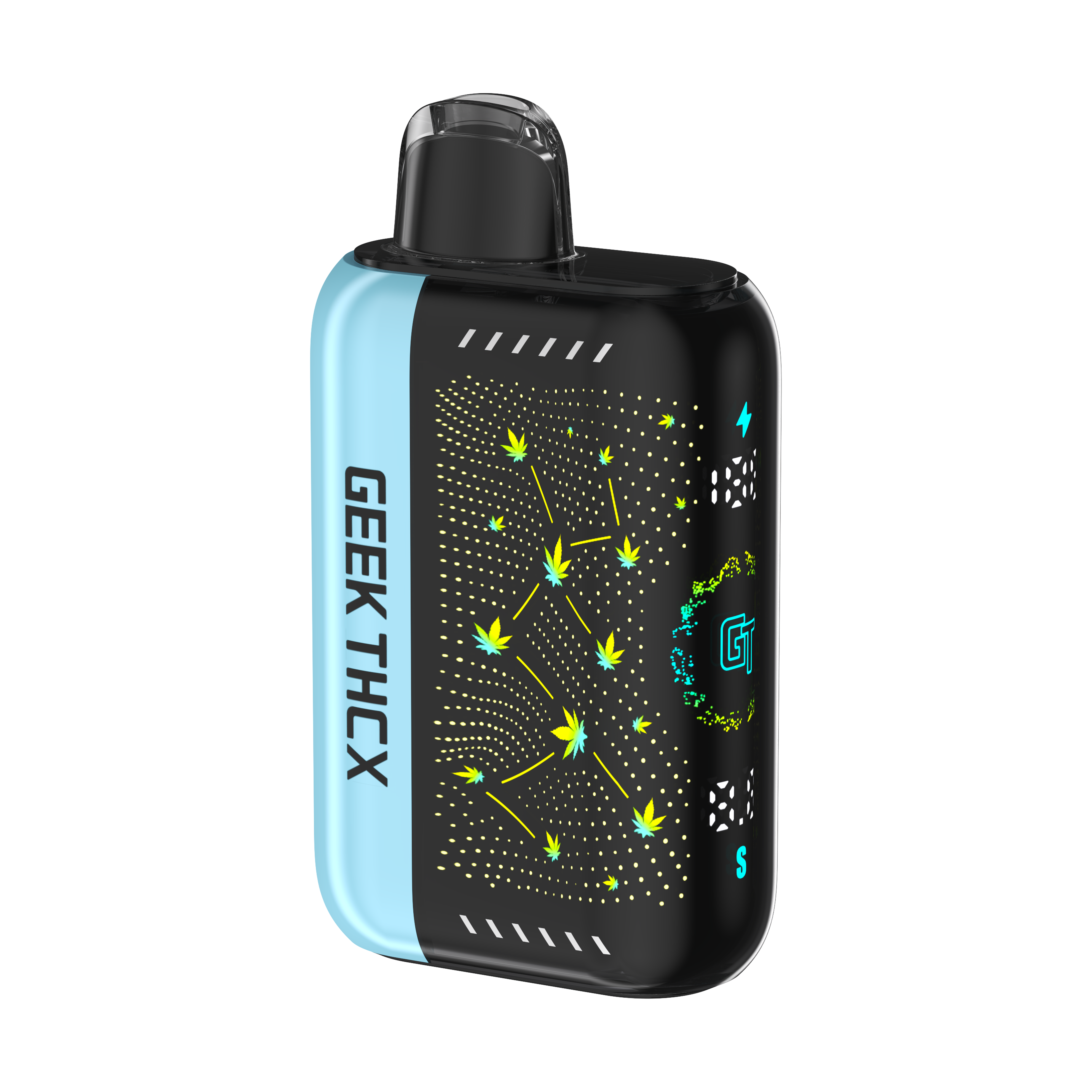 Blue Razzberry 6 Grams CB9A + THC-P Curve Screen Disposable Vape Indica