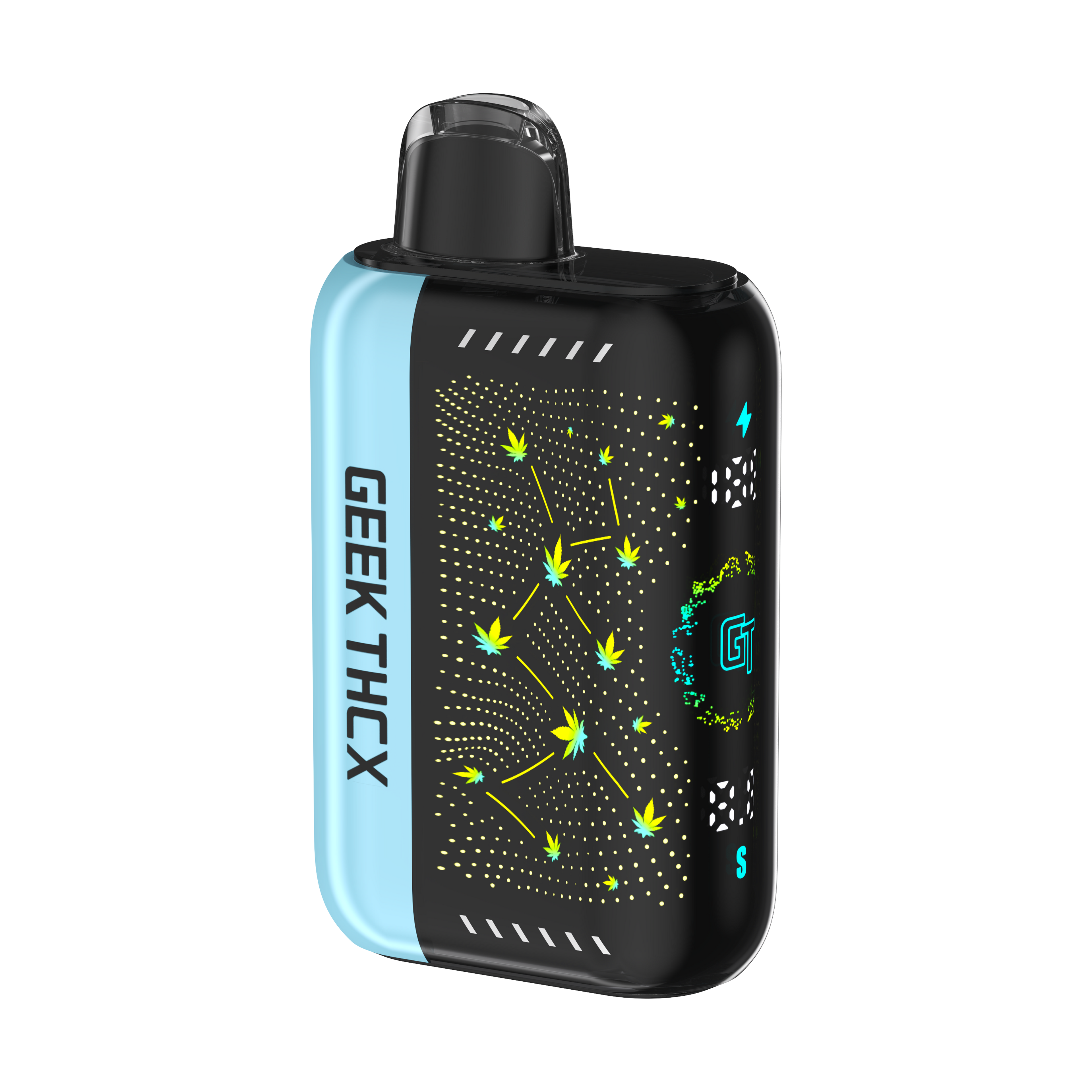 Blue Razzberry 6 Grams CB9A + THC-P Curve Screen Disposable Vape Indica