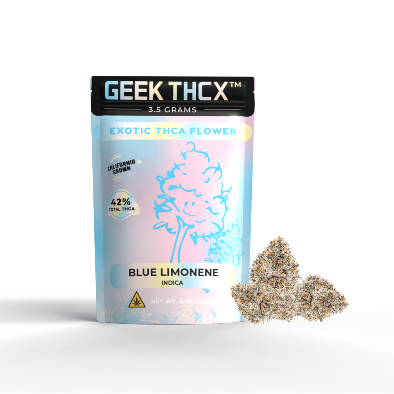 Blue Limonene Exotic THCA Flower – Premium Indoor, California Grown (3.5g / 7g)