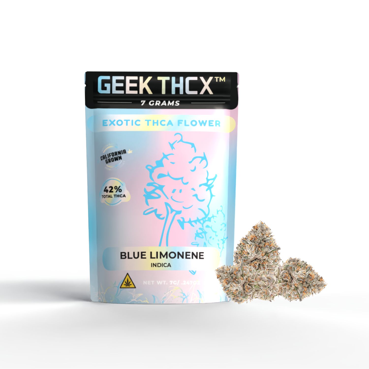 Blue Limonene Exotic THCA Flower – Premium Indoor, California Grown (3.5g / 7g)