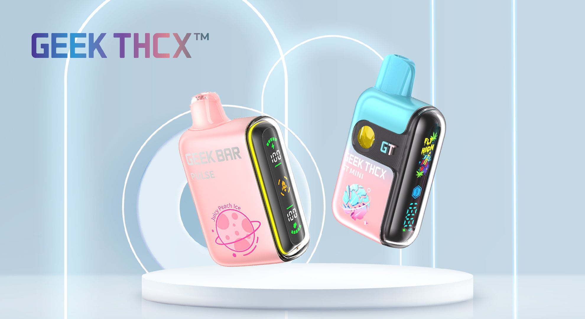 GEEK THCX is the only authentic GEEK THC vape brand officially authorized by GEEK BAR and GEEK VAPE.