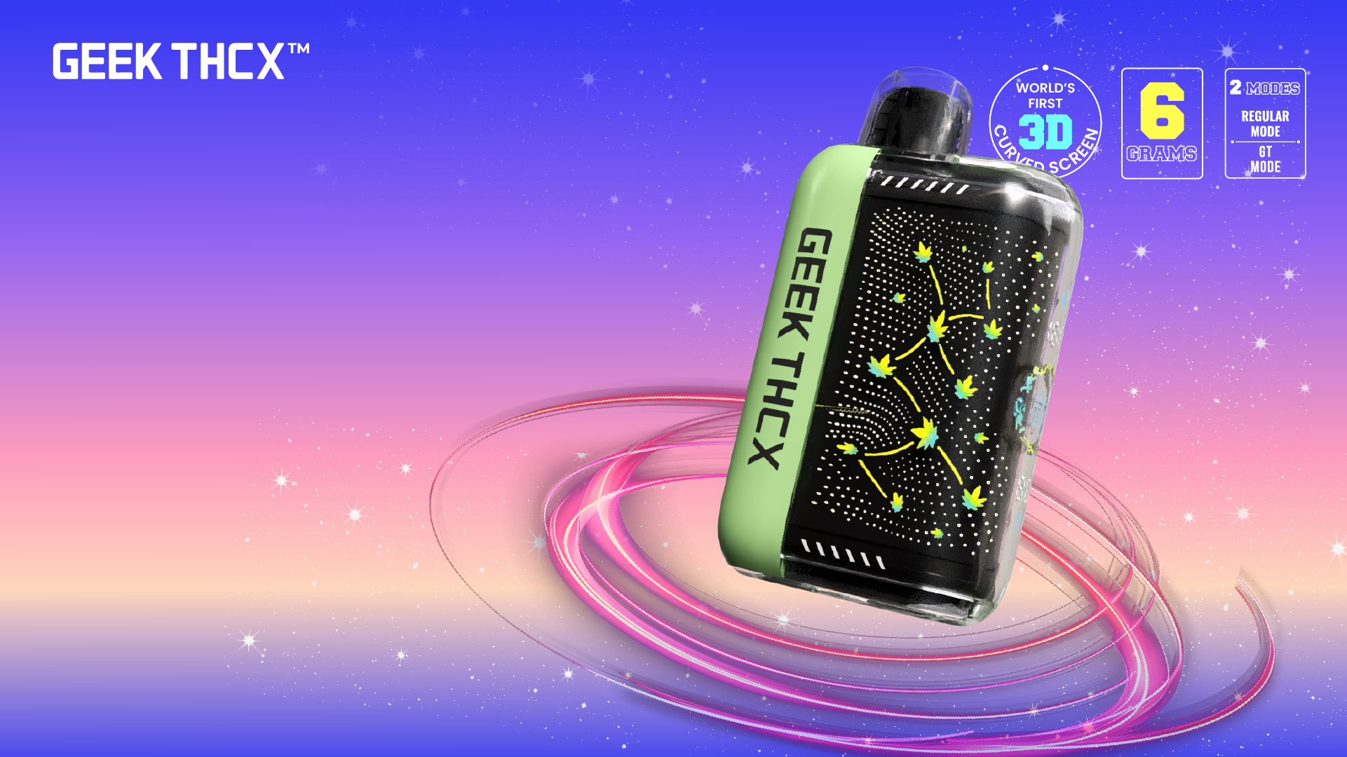 GEEK THC THCA CB9A THCP packed with powerful formula to elevate experience