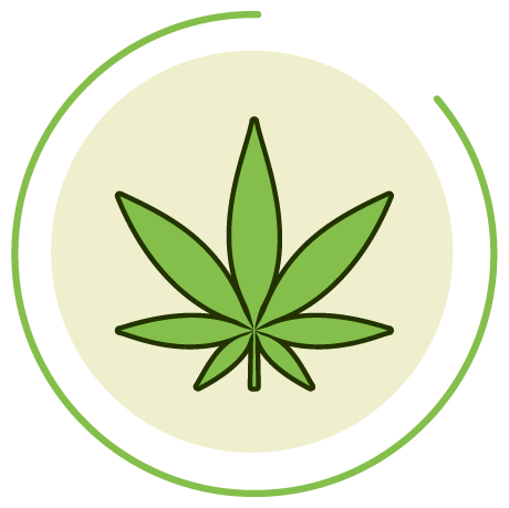 GEEK BAR THC THCP and THCA preroll icon featuring premium quality and organically grown