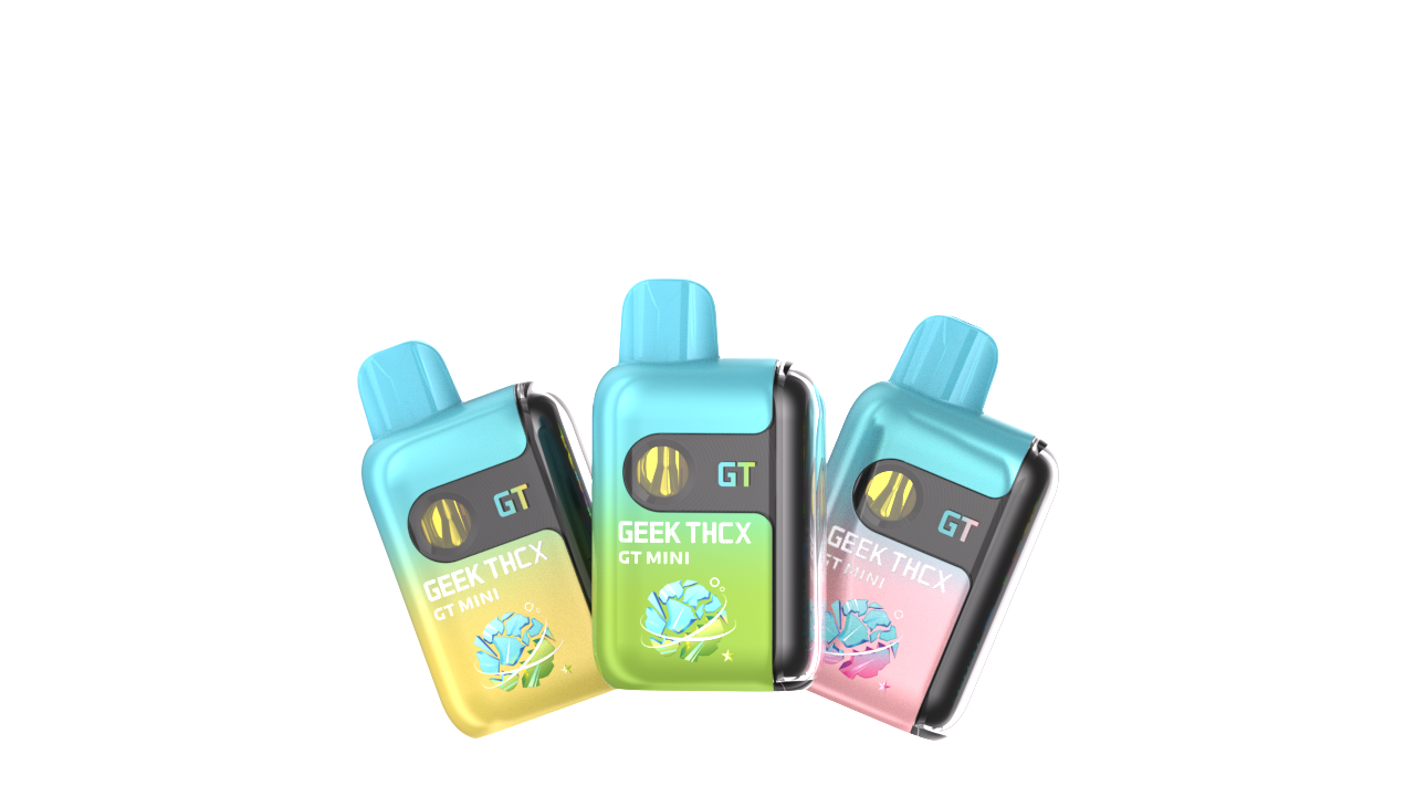 Geek Bar THC vape disposable featuring ultra-potent hemp-derived THCA blend